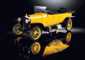 Audi Typ C 14/35 PS Alpensieger 1912 года 